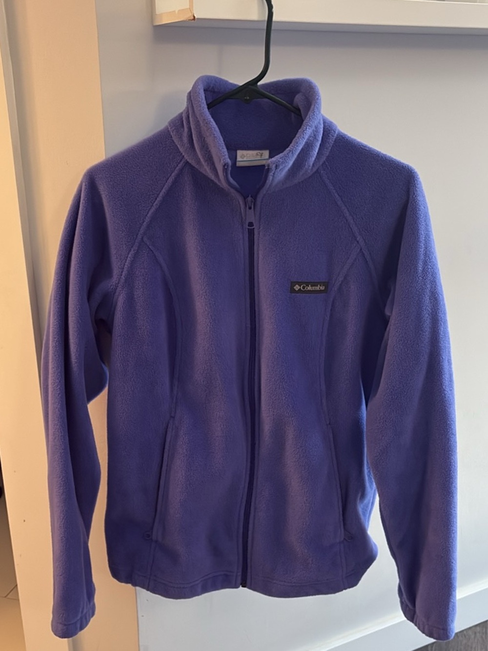 EUC Columbia Full Zip Fleece Size Medium Purple